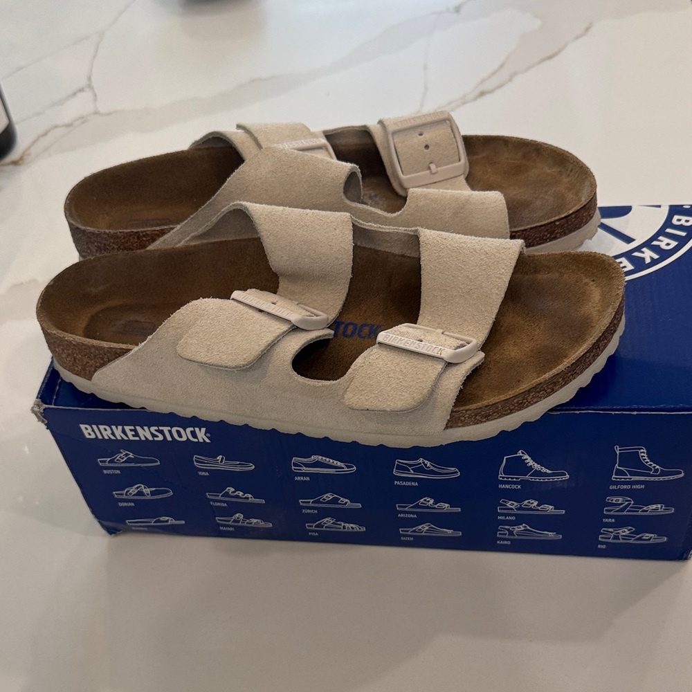 Birkenstock Boston BS - Taupe  Size 39 - Picture 4 of 8